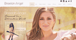 Desktop Screenshot of breelanangel.com